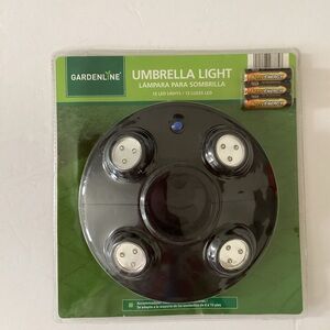 NWT Gardenline Umbrella Light